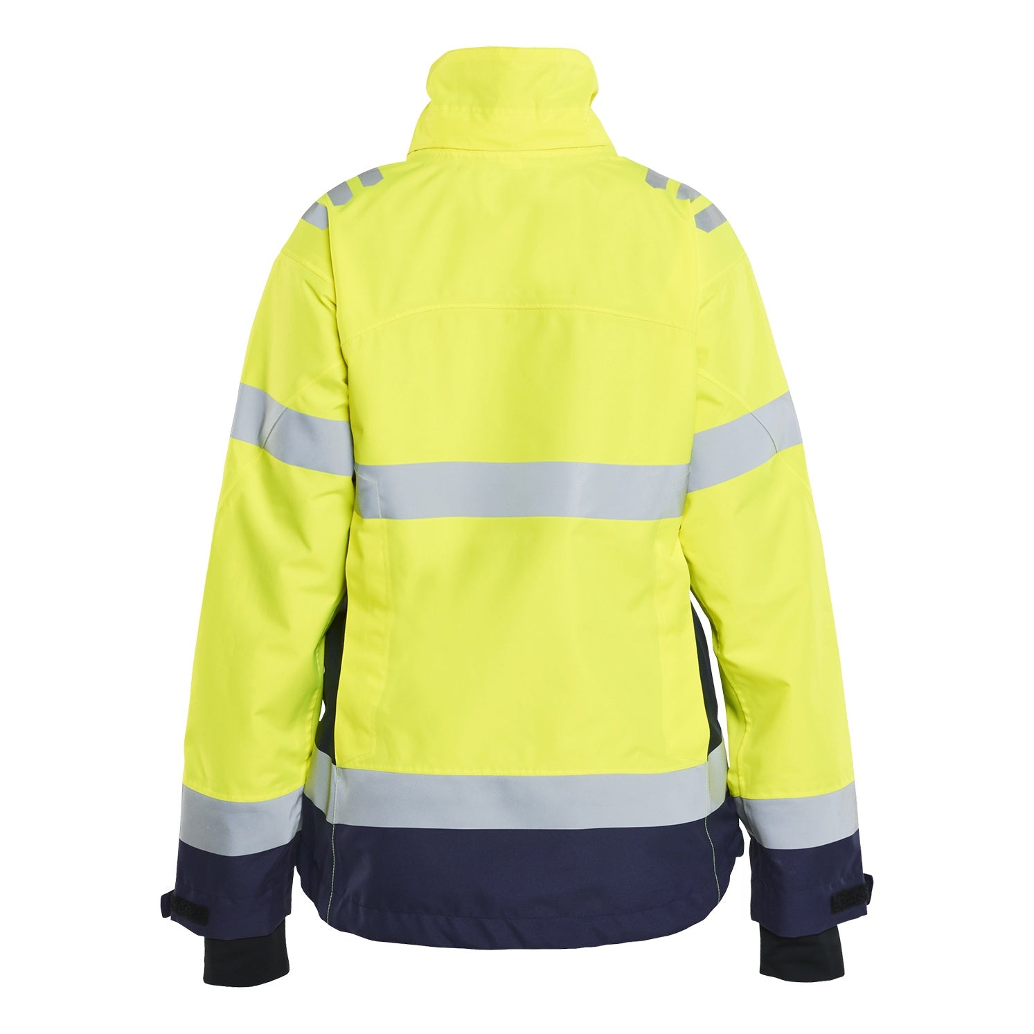 Blaklader BLAKLADER 47611977 Women's Hi Vis Shell Jacket Hi Vis Reflective Shell Work Jacket WOMEN - Waterproof - 476119773389_2