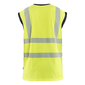 Blaklader BLAKLADER 35751013 Hi Vis Tank top Hi Vis Reflective Sleeveless Work T-Shirt MEN - 100% Polyester - 357510133389_2