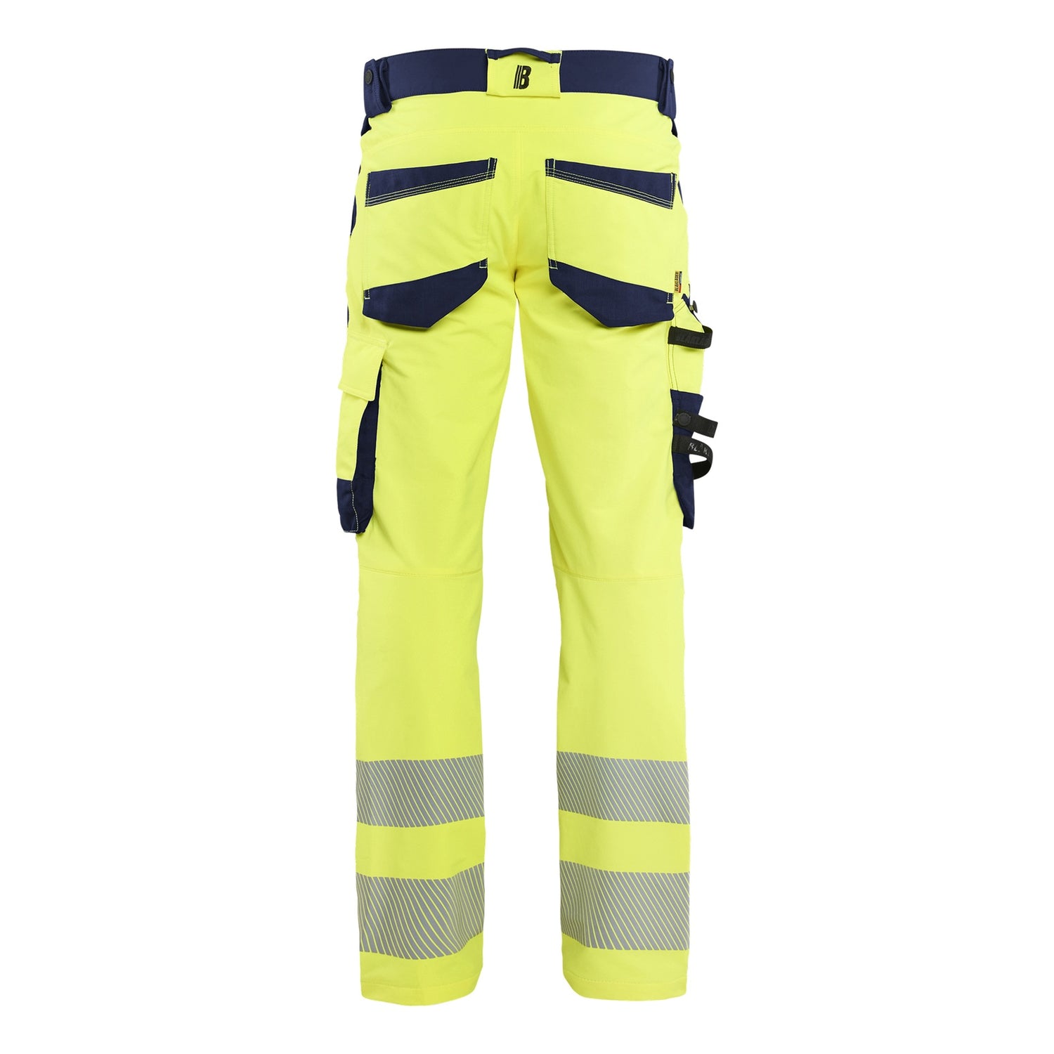 Blaklader BLAKLADER 11241648 Hi Vis Trousers 4 Way Stretch Hi Vis Reflective Work Trousers Men - double weave - 112416483389_2