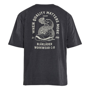 Blaklader BLAKLADER 94271025 T shirt Snake Loose Fit Short Sleeve Work T-Shirt MEN - 60% Cotton - 942710259991_2