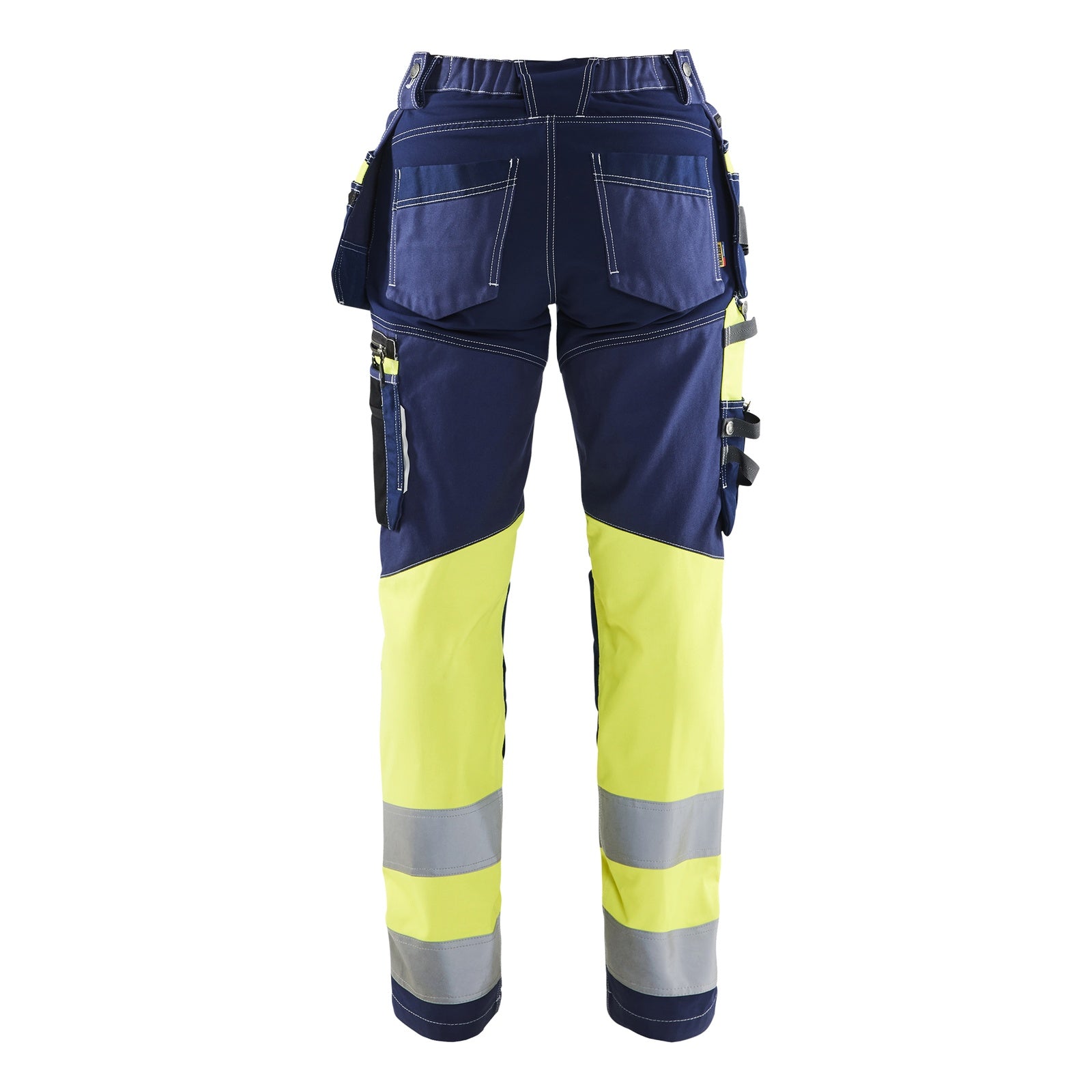 Blaklader BLAKLADER 71961370 | Women's Hi vis Trousers with Stretch Hi Vis Reflective Work Trousers Women - 100% Cotton - 719613708833_2