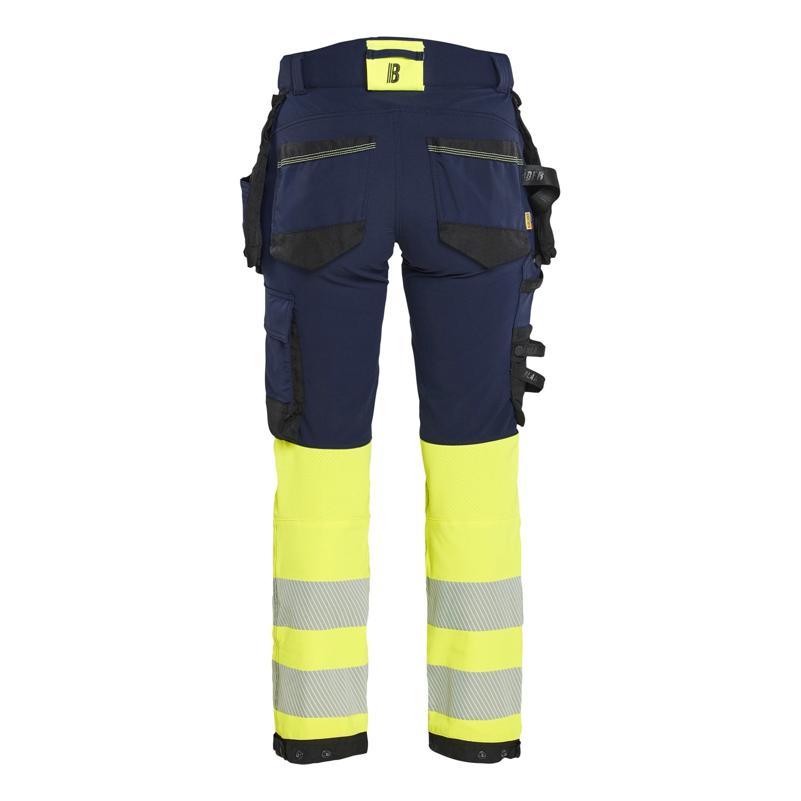 Blaklader BLAKLADER 70251648 Women's Hi Vis trousers 4 way stretch Hi Vis Reflective Work Trousers Women - double weave - 702516488933_2