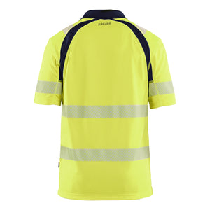 Blaklader BLAKLADER 35951013 HI VIS UV PROTECTED POLO SHIRT Hi Vis Reflective Short Sleeve Work Polo MEN - 100% Polyester - 359510133389_2