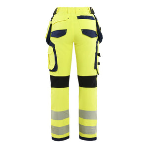 Blaklader BLAKLADER 71971642 | Women's Hi Vis trousers with 4 way stretch Hi Vis Reflective Work Trousers Women - Water Repellent - 719716423389_2