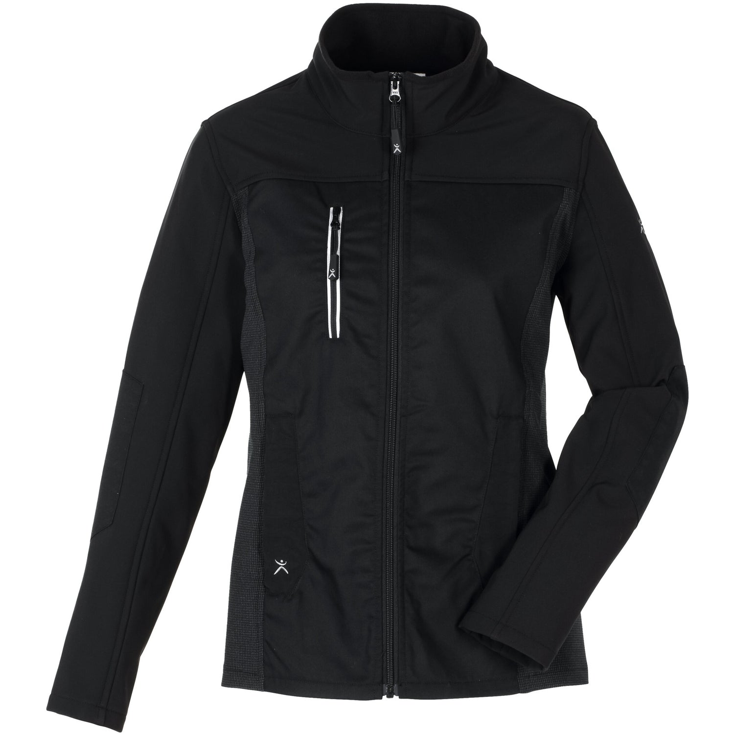 Planam Norit Women's Hybrid jacket black/black - Model view 1