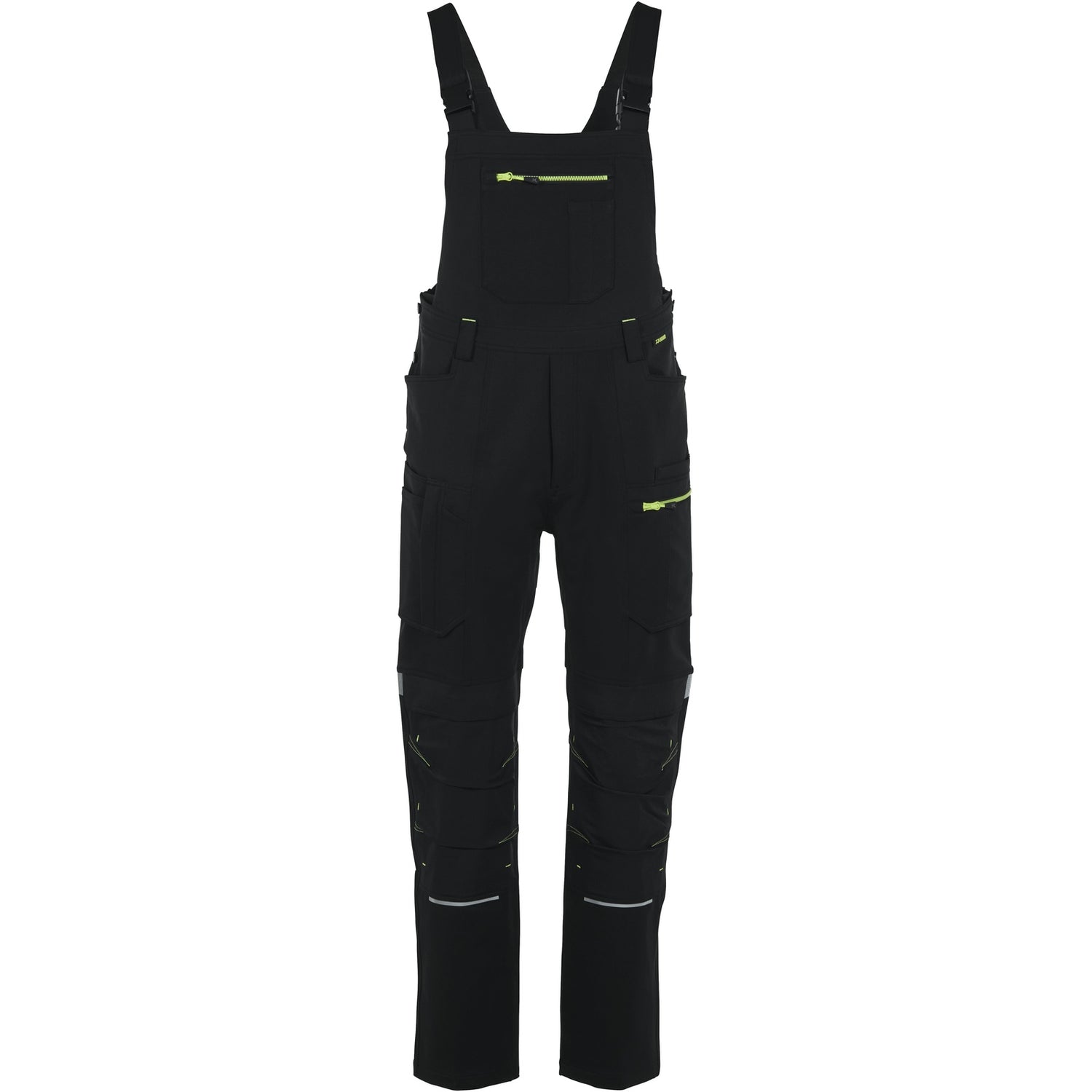 Planam rECOline Bibpant black/black - Model view 1