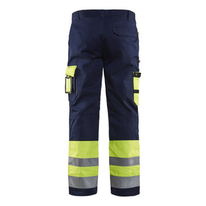 Blaklader BLAKLADER 15841860 | Hi Vis Trousers Hi Vis Reflective Work Trousers Men - Twill Fabric - 158418603389_2