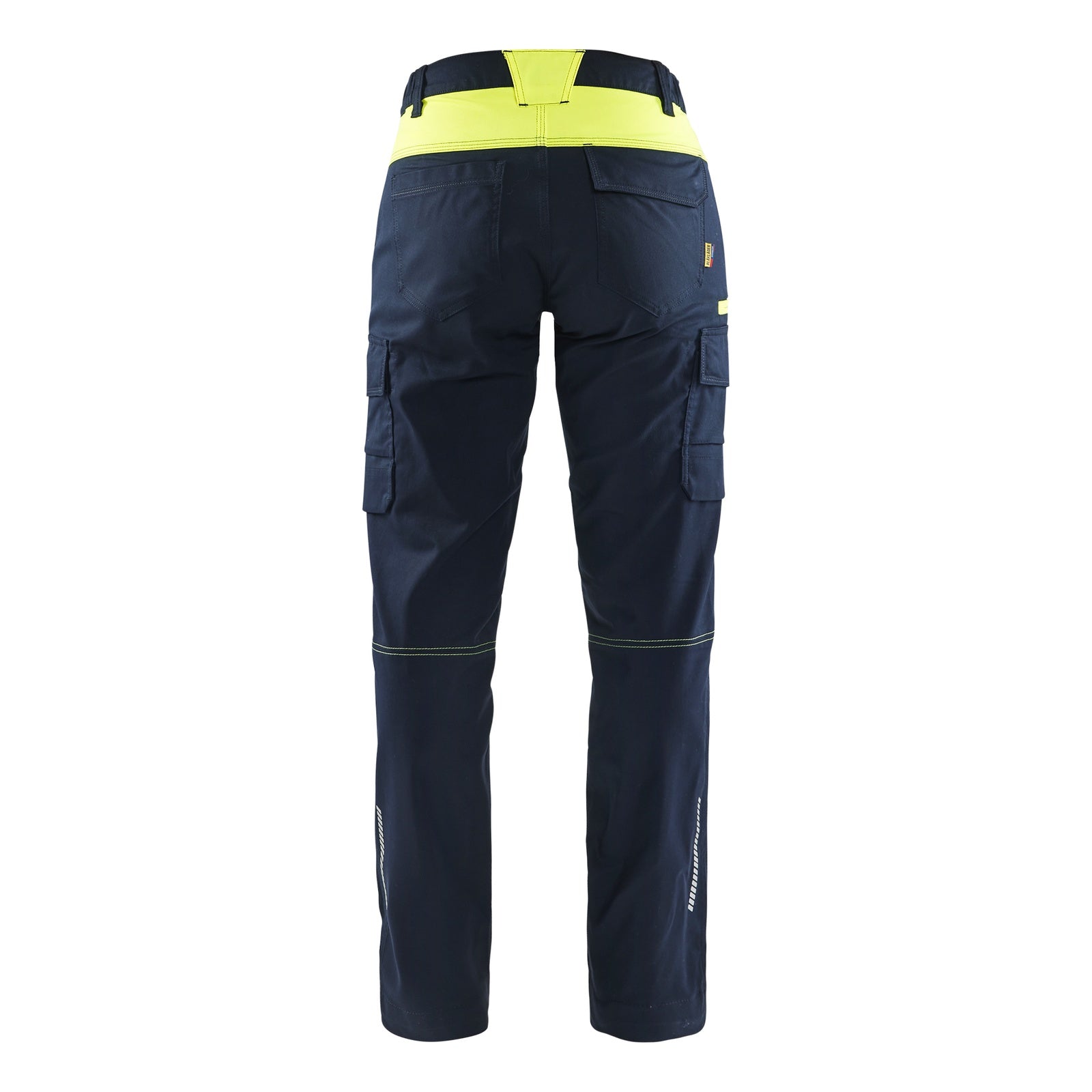 Blaklader BLAKLADER 71441832 Women's industry trousers stretch Hi Vis Reflective Work Trousers Women - twill fabric - 714418328633_2