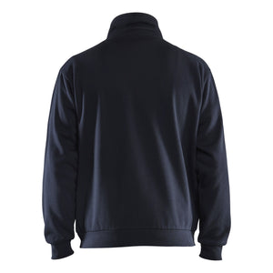 Blaklader BLAKLADER 35871169 Sweatshirt Half Zip Half-zip Work Sweatshirt MEN - Brushed Fleece - 358711698600_2