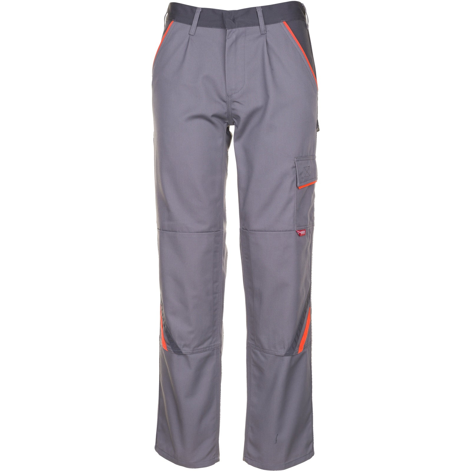 Planam Visline Trousers zinc/orange/slate - Model view 1