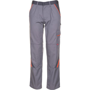 Planam Visline Trousers zinc/orange/slate - Model view 1