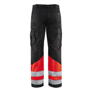 Blaklader BLAKLADER 15641811 | Hi Vis trousers Hi Vis Reflective Work Trousers Men - twill fabric - 156418119955_2