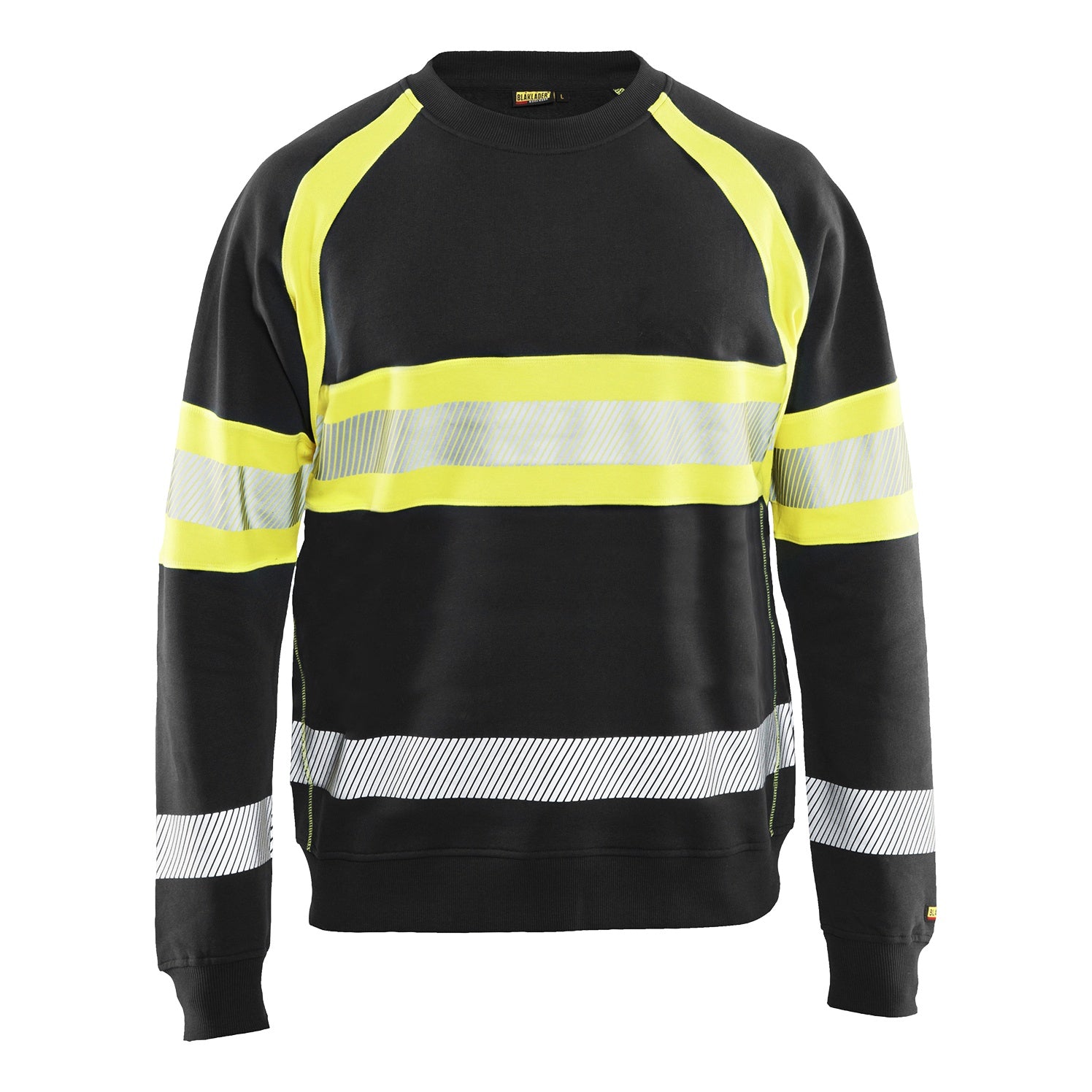 Blaklader BLAKLADER 33591158 Hi Vis Sweater Hi Vis Reflective Work Sweatshirt MEN - 100% Cotton - 335911589933