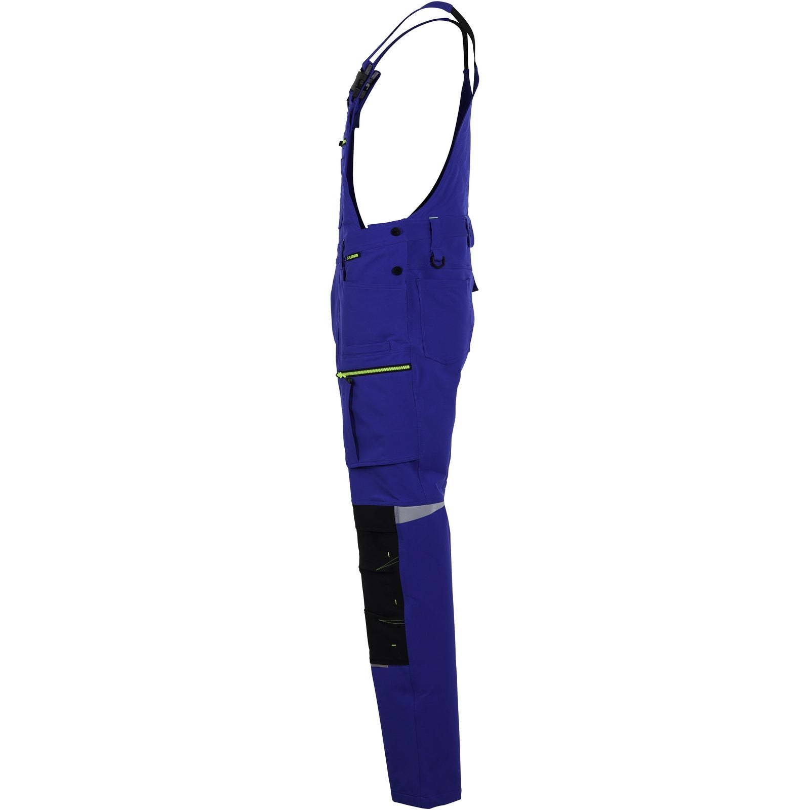 Planam rECOline Bibpant royal blue/black - Model view 4
