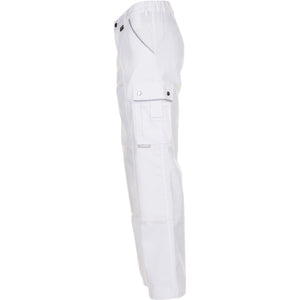 Planam Canvas 320 Trousers pure white/pure white - Model view 4
