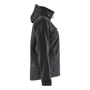 Blaklader BLAKLADER 47192513 Women's Softshell jacket Hi Vis Reflective Softshell Work Jacket WOMEN - Waterproof - 471925139956_CR