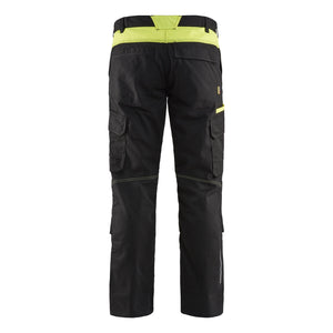 Blaklader BLAKLADER 14481832 | Industry trousers stretch with knee pad pockets Hi Vis Reflective Work Trousers Men - twill fabric - 144818329933_2