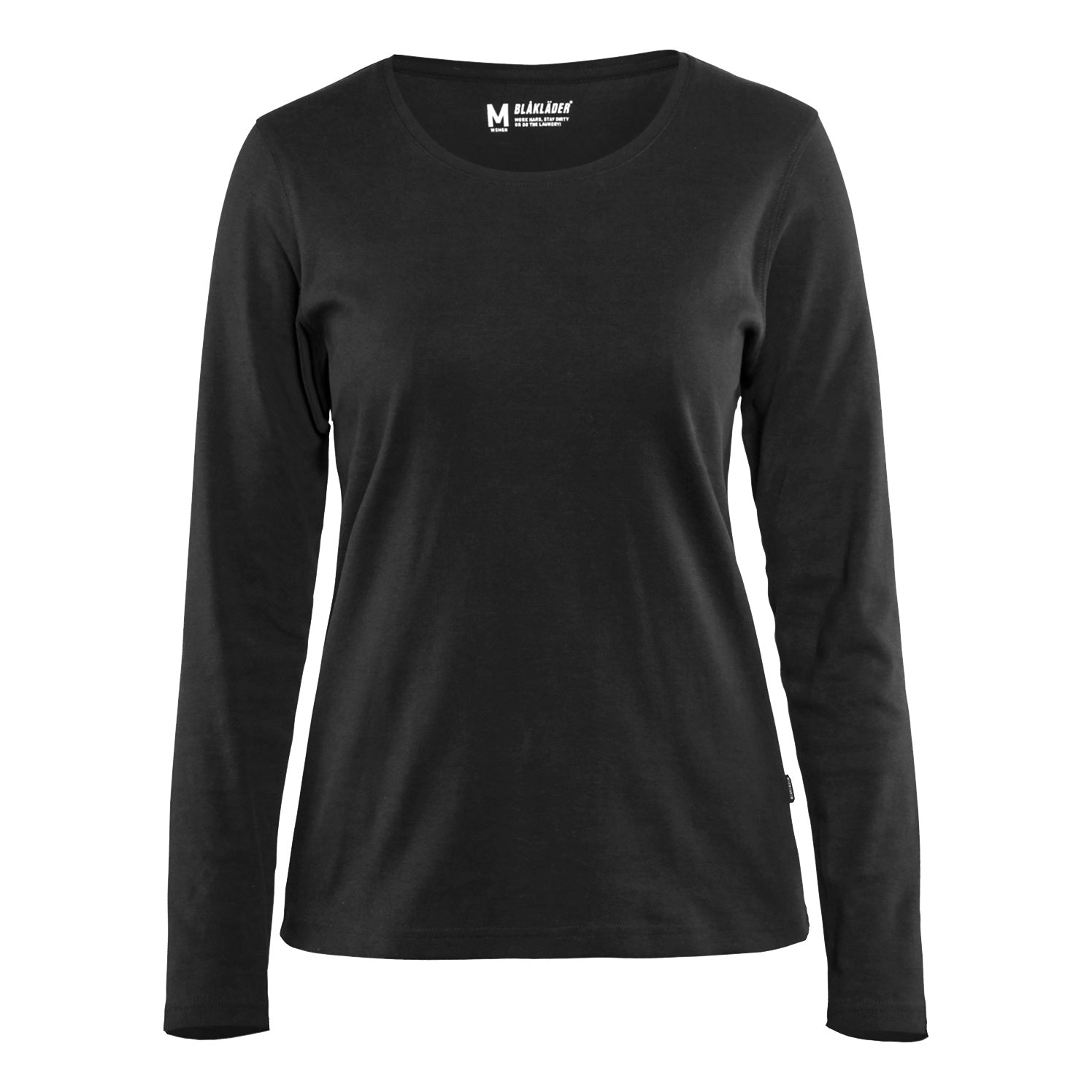 Blaklader BLAKLADER 33011032 Women's Long Sleeved T Shirt Long Sleeve Work T-Shirt WOMEN - 100% Cotton - 330110329900_CF