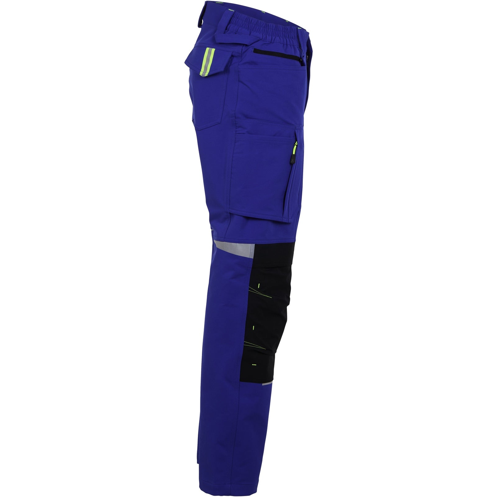 Planam rECOline Trousers royal blue/black - Model view 3