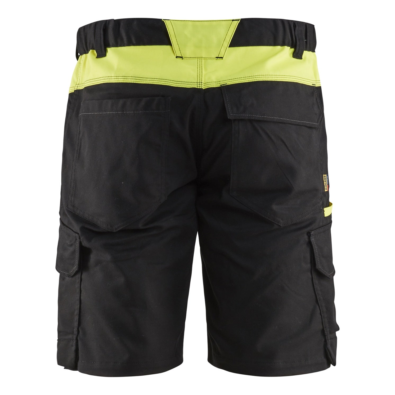 Blaklader BLAKLADER 14461832 Industry shorts stretch Hi Vis Reflective Work Shorts Men - twill fabric - 144618329933_2
