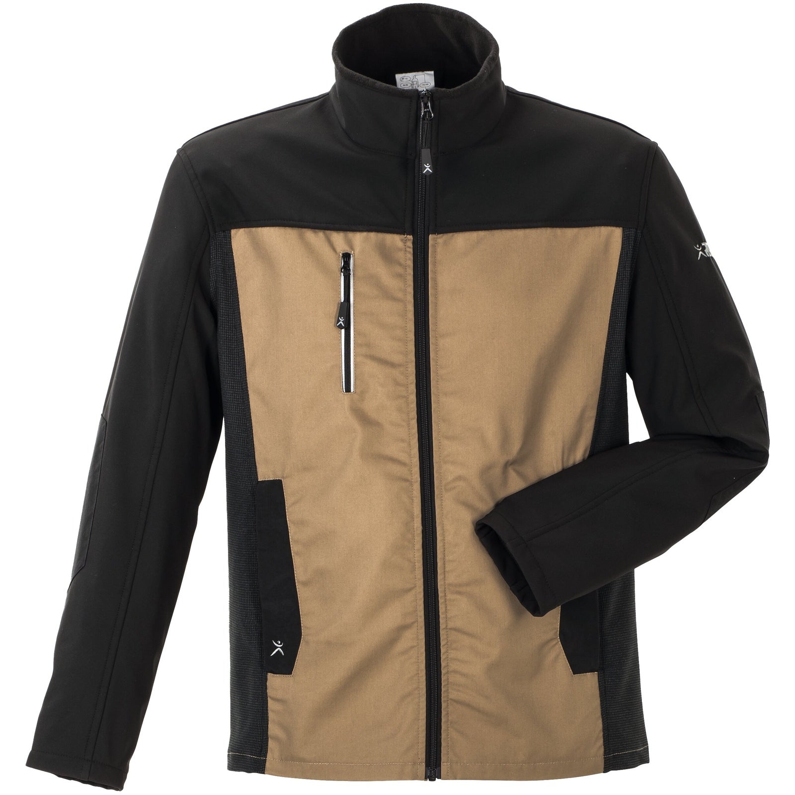 Planam Norit Men's Hybrid jacket sand/black - Model view 1
