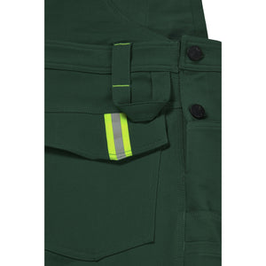 Planam rECOline Bibpant royal blue/black - No need to spend ages looking for your tools, thanks to the hammer loop.