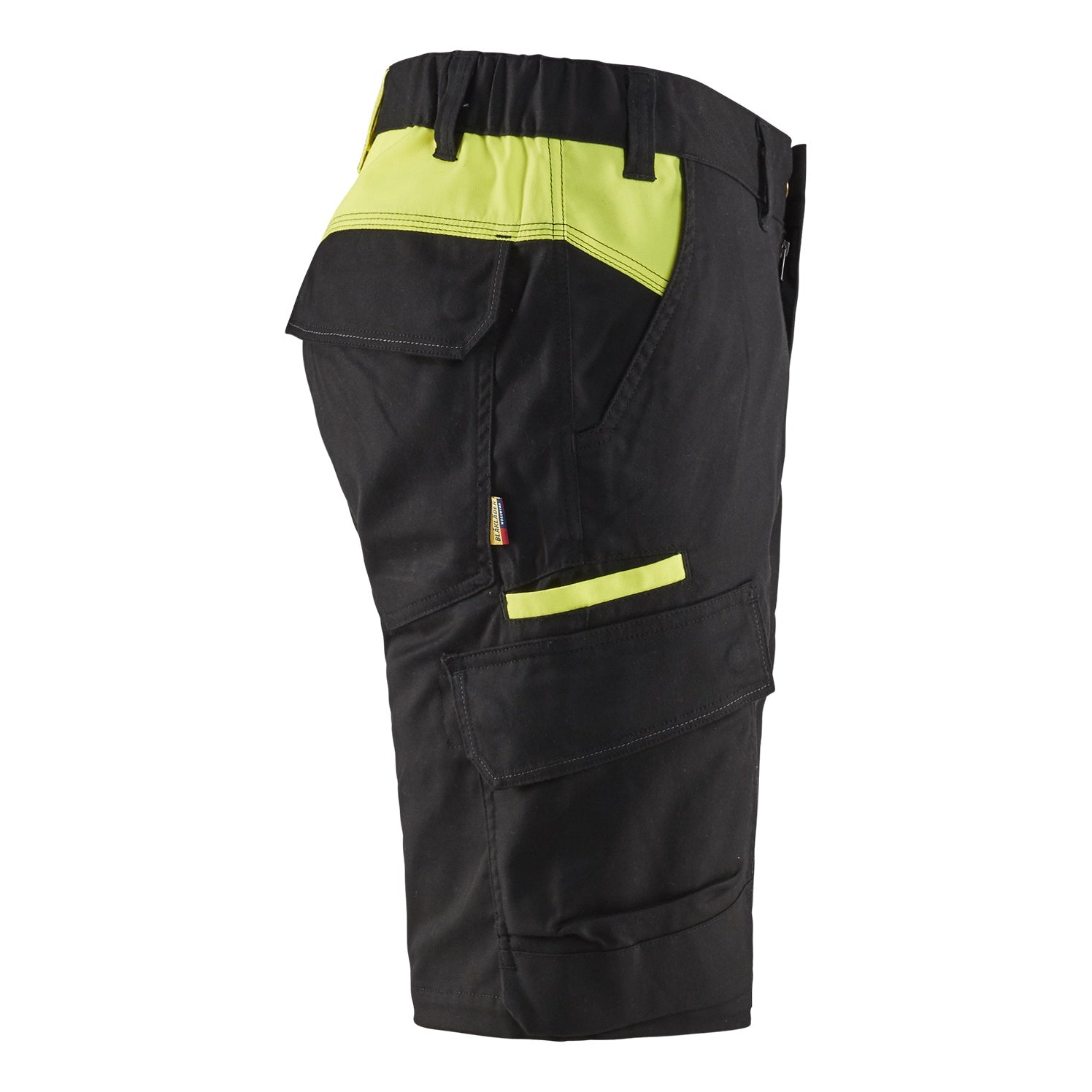 Blaklader BLAKLADER 14461832 Industry shorts stretch Hi Vis Reflective Work Shorts Men - twill fabric - 144618329933_CR