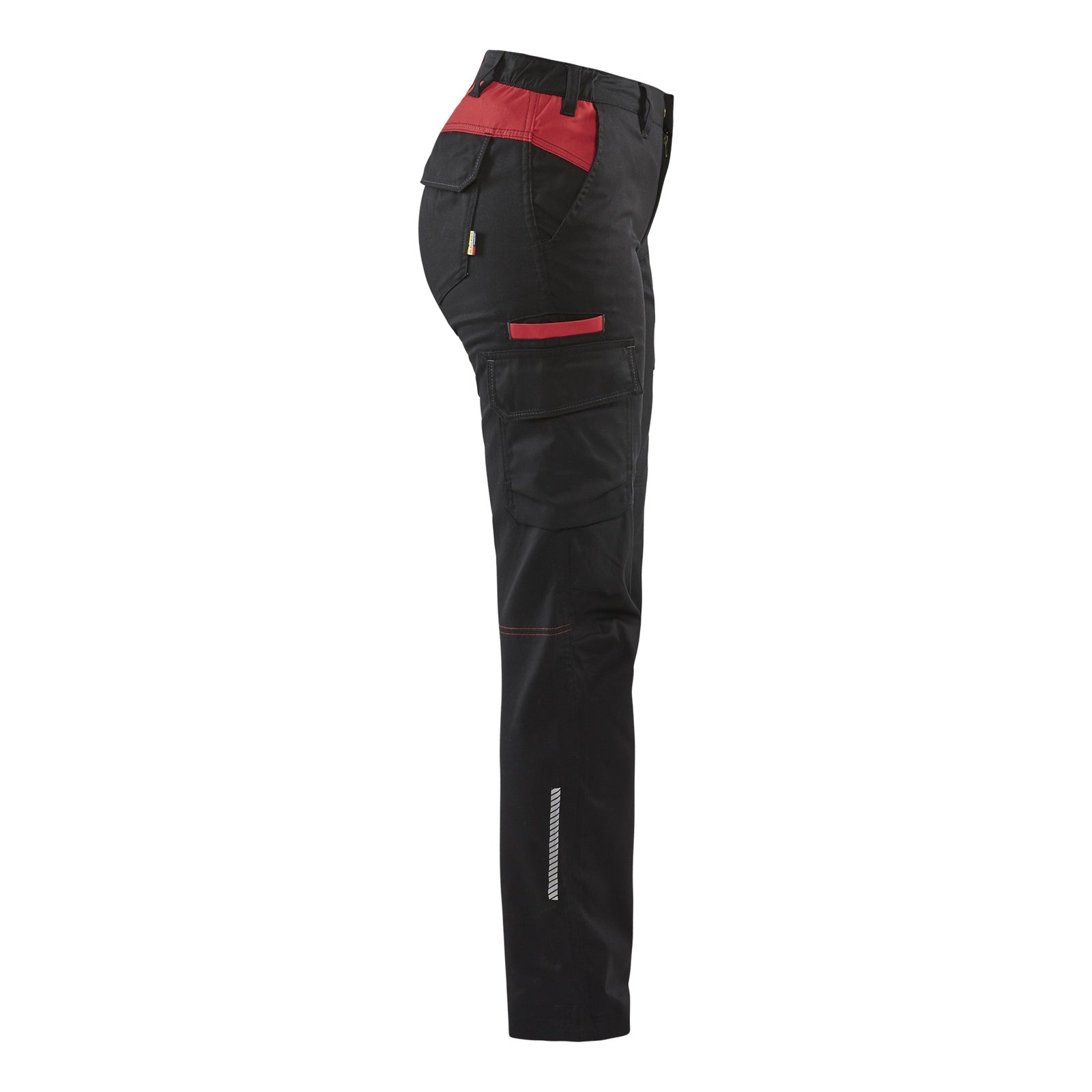 Blaklader BLAKLADER 71441832 Women's industry trousers stretch Hi Vis Reflective Work Trousers Women - twill fabric - 714418329956_CR