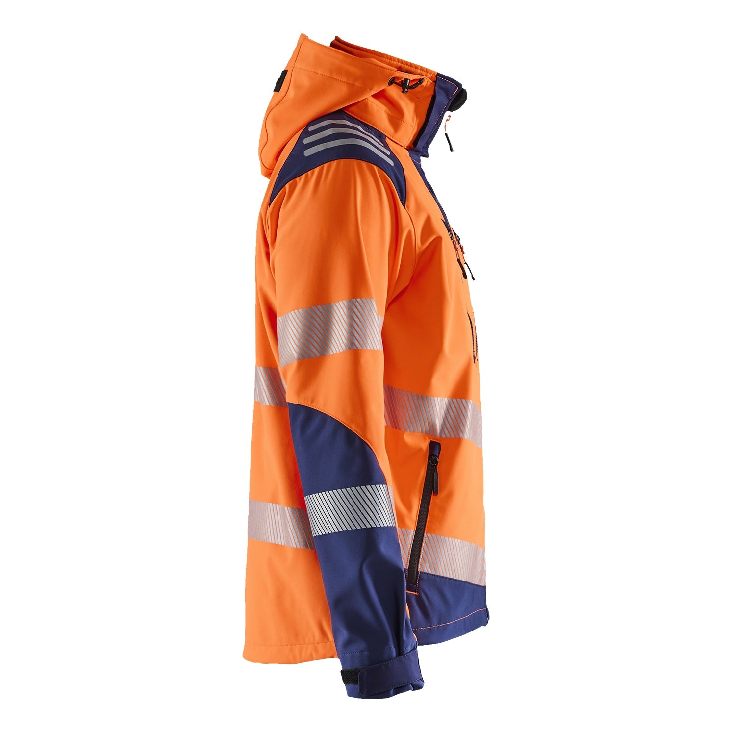 Blaklader BLAKLADER 44912513 Hi Vis Softshell jacket Hi Vis Reflective Softshell Work Jacket MEN - Waterproof - 449125135389_CR