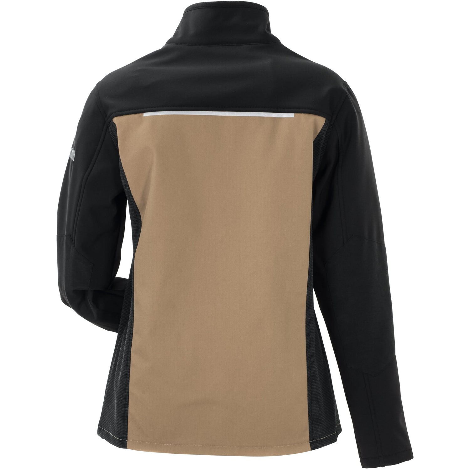 Planam Norit Women's Hybrid jacket sand/black - Model view 2