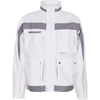 Planam Plaline Waisted Jacket pure white/zinc - Main