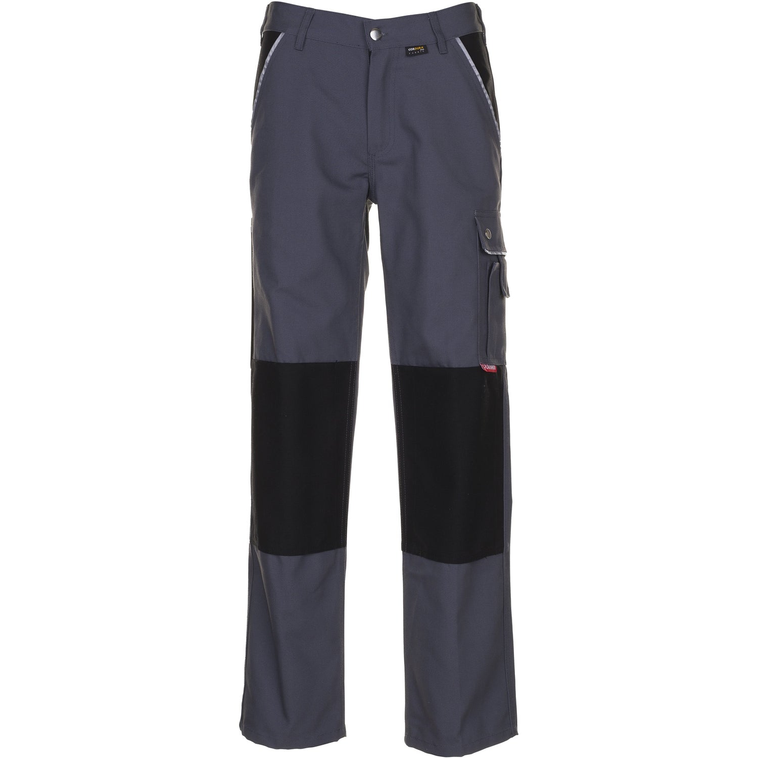 Planam Canvas 320 Trousers grey/black - Main