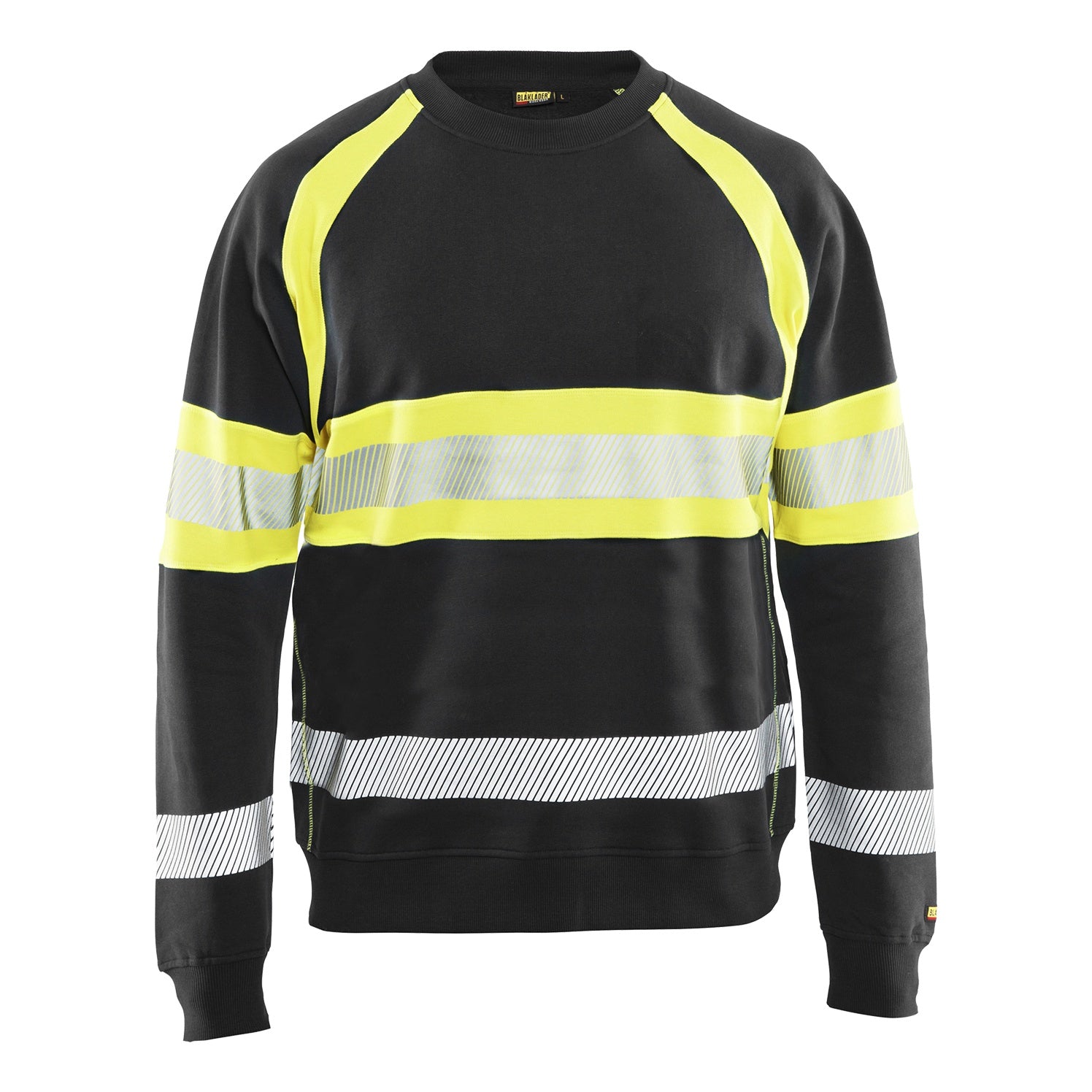 Blaklader BLAKLADER 33591158 Hi Vis Sweater Hi Vis Reflective Work Sweatshirt MEN - 100% Cotton - 335911589933_CF