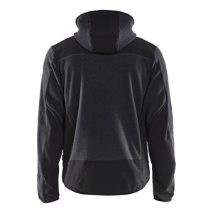 Blaklader BLAKLADER 59402536 Knitted Jacket with Softshell Work Jacket MEN - Stretch Fabric - 594025369799_2