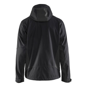 Blaklader BLAKLADER 47532516 Softshell Jacket with Hood Softshell Work Jacket MEN - Water Repellent - 475325169998_2