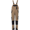 Planam Norit Women's dungarees sand/black - Main