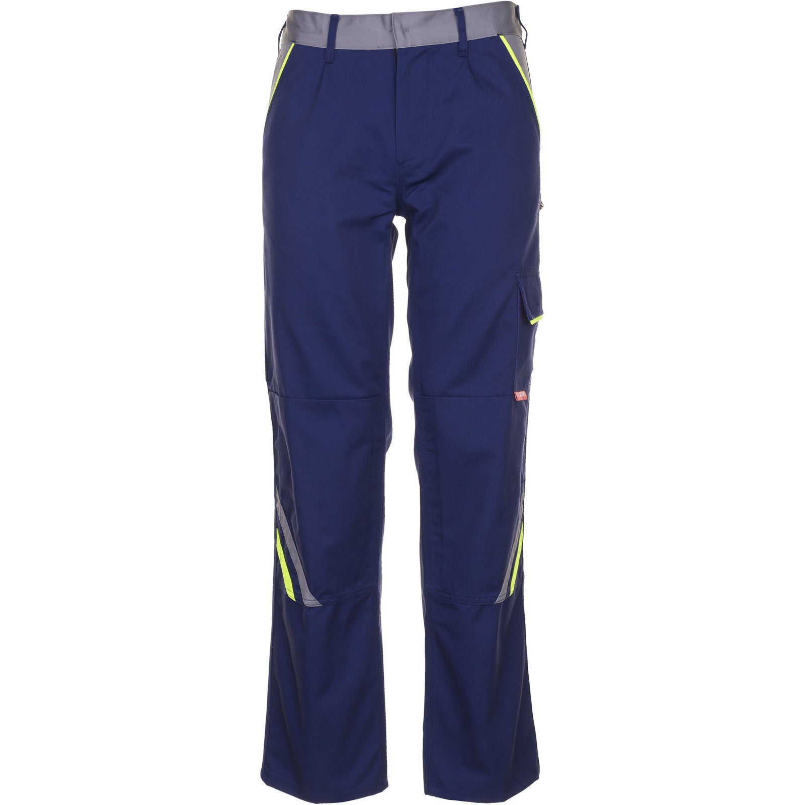Planam Visline Trousers marine/yellow/zinc - Main