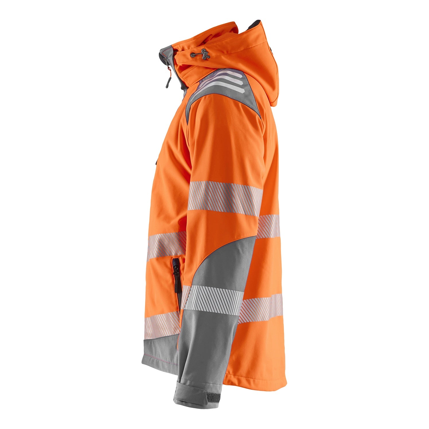 Blaklader BLAKLADER 44912513 Hi Vis Softshell jacket Hi Vis Reflective Softshell Work Jacket MEN - Waterproof - 449125135396_CL