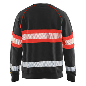 Blaklader BLAKLADER 33591158 Hi Vis Sweater Hi Vis Reflective Work Sweatshirt MEN - 100% Cotton - 335911589955_2