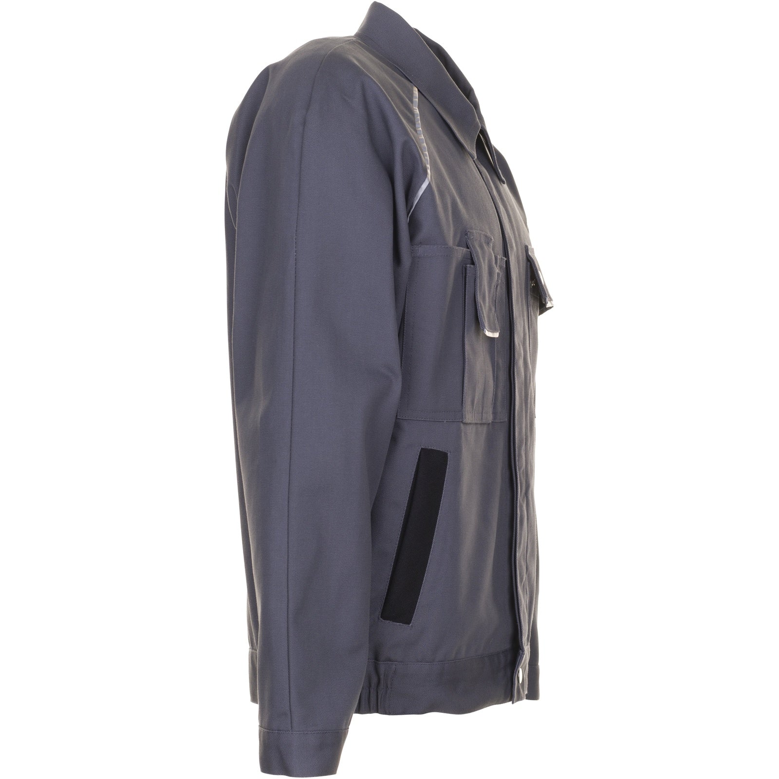 Planam Canvas 320 Waisted Jacket grey/black - Model view 3