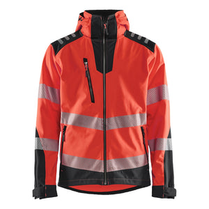 Blaklader BLAKLADER 44912513 Hi Vis Softshell jacket Hi Vis Reflective Softshell Work Jacket MEN - Waterproof - 449125135599