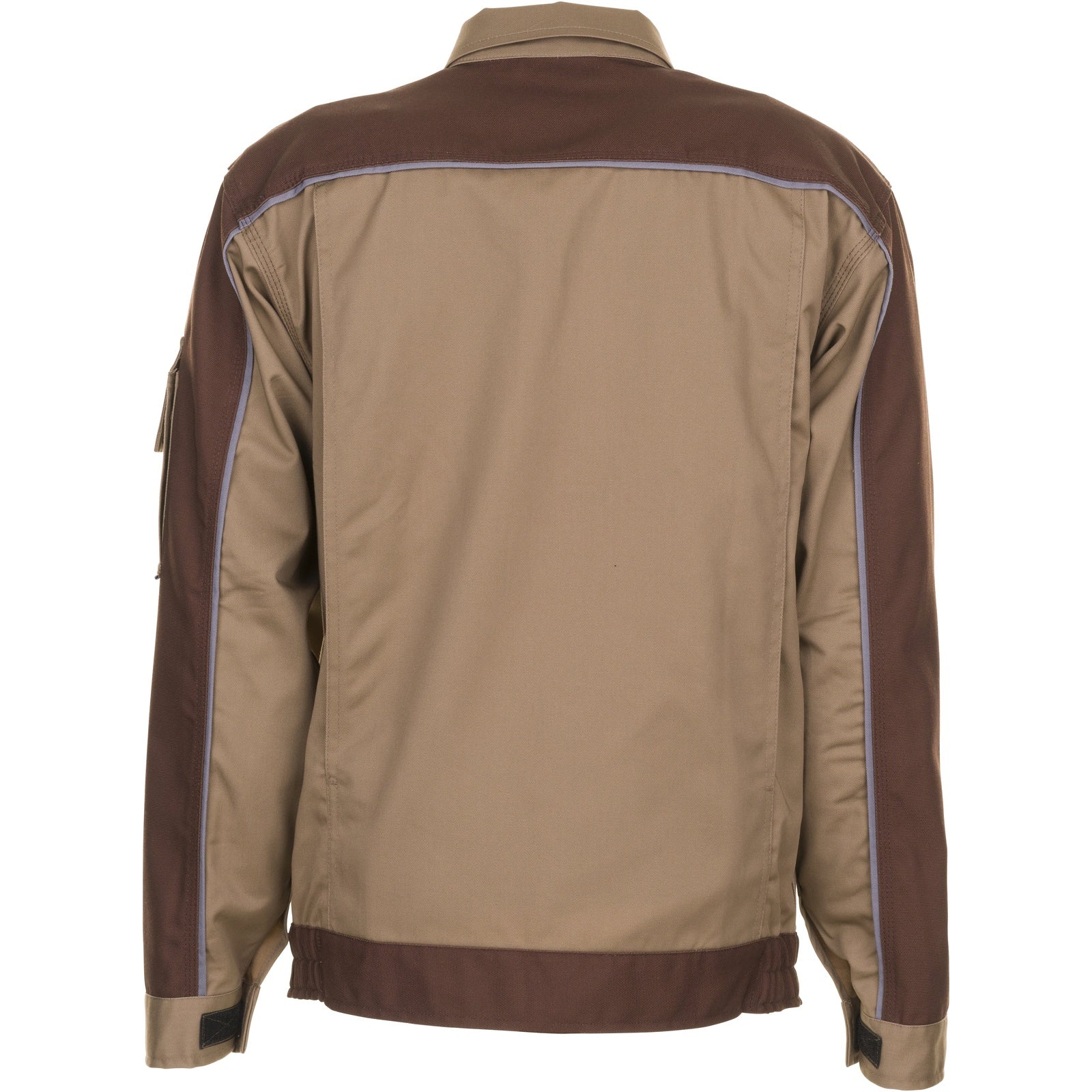 Planam Highline Waisted Jacket beige/brown/zinc - Model view 2