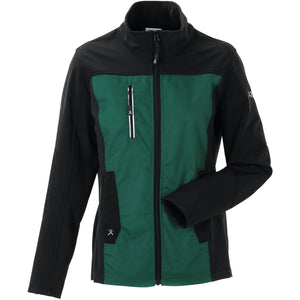 Planam Norit Women's Hybrid jacket green/black - Model view 1