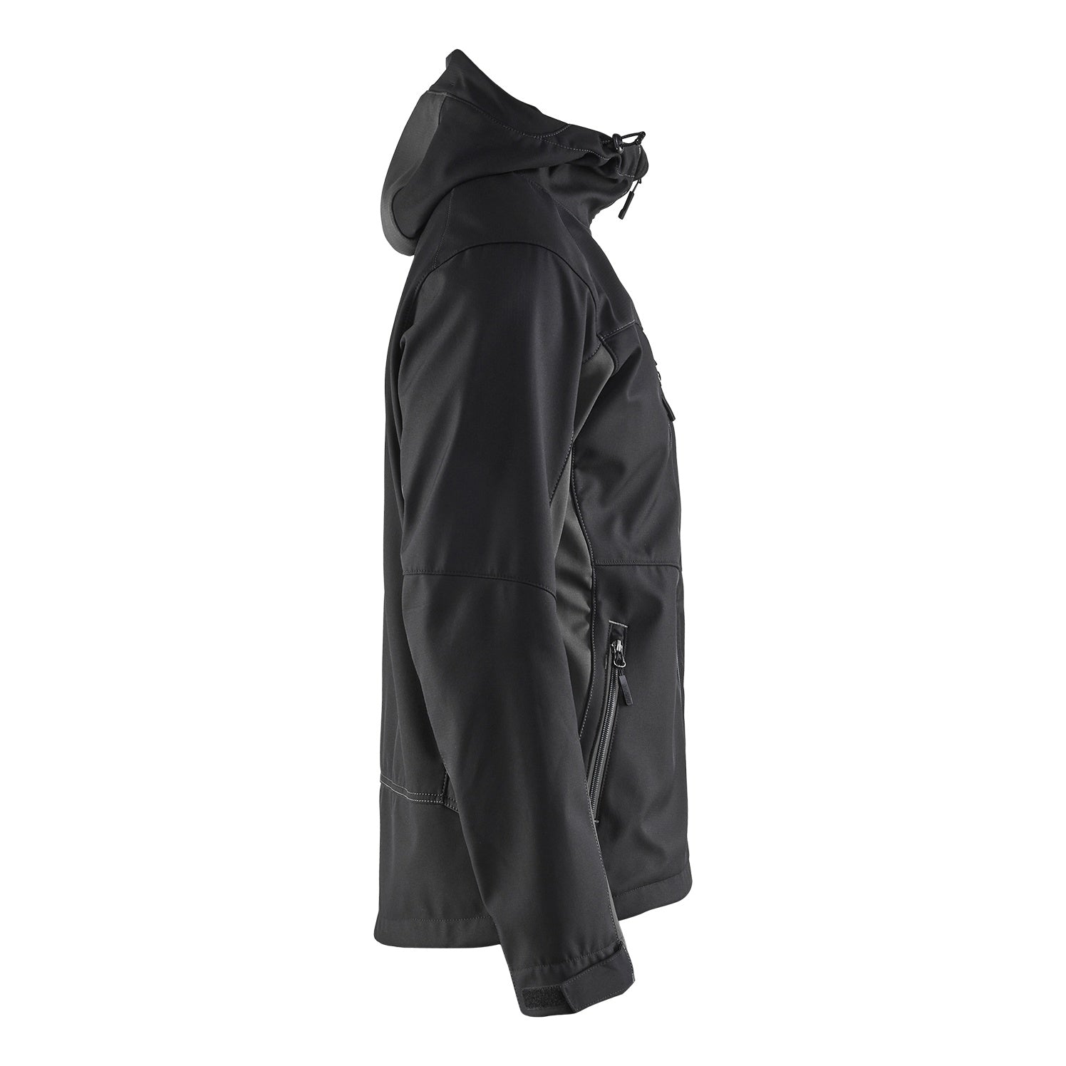 Blaklader BLAKLADER 47532516 Softshell Jacket with Hood Softshell Work Jacket MEN - Water Repellent - 475325169998_CR