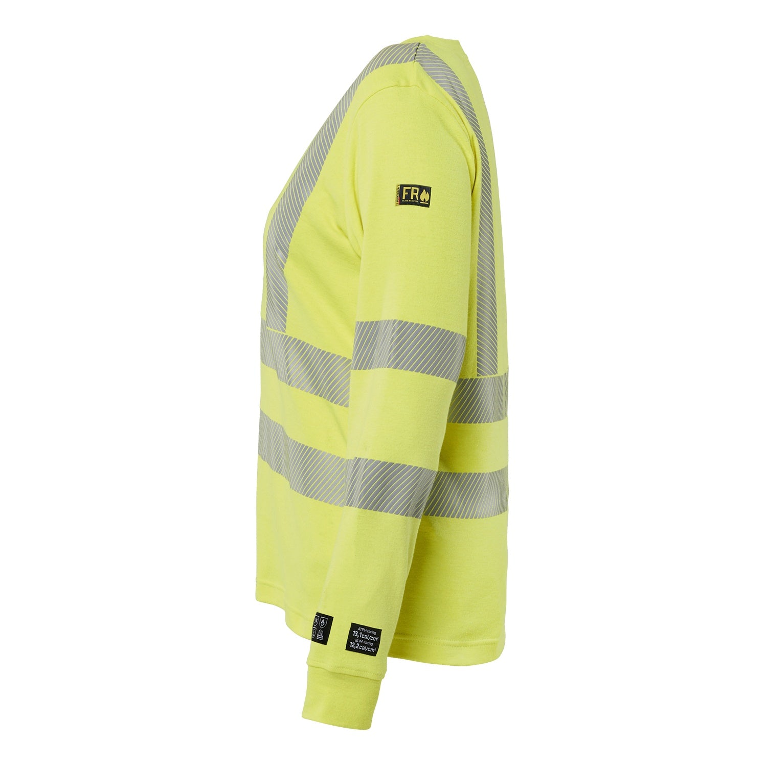Blaklader BLAKLADER 34691761 Women's Long Sleeved T Shirt Multinorm Hi Vis Reflective Long Sleeve Work T-Shirt WOMEN - Flame Retardant - 346917613300_CL