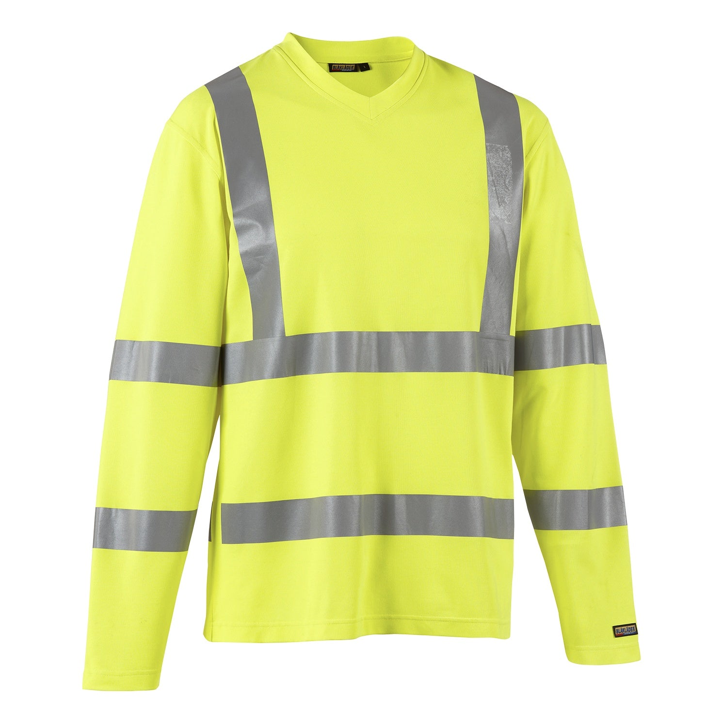Blaklader BLAKLADER 33811070 Hi Vis UV Long Sleeved T shirt Hi Vis Reflective Long Sleeve Work T-Shirt MEN - UV Protection - 338110703300_3