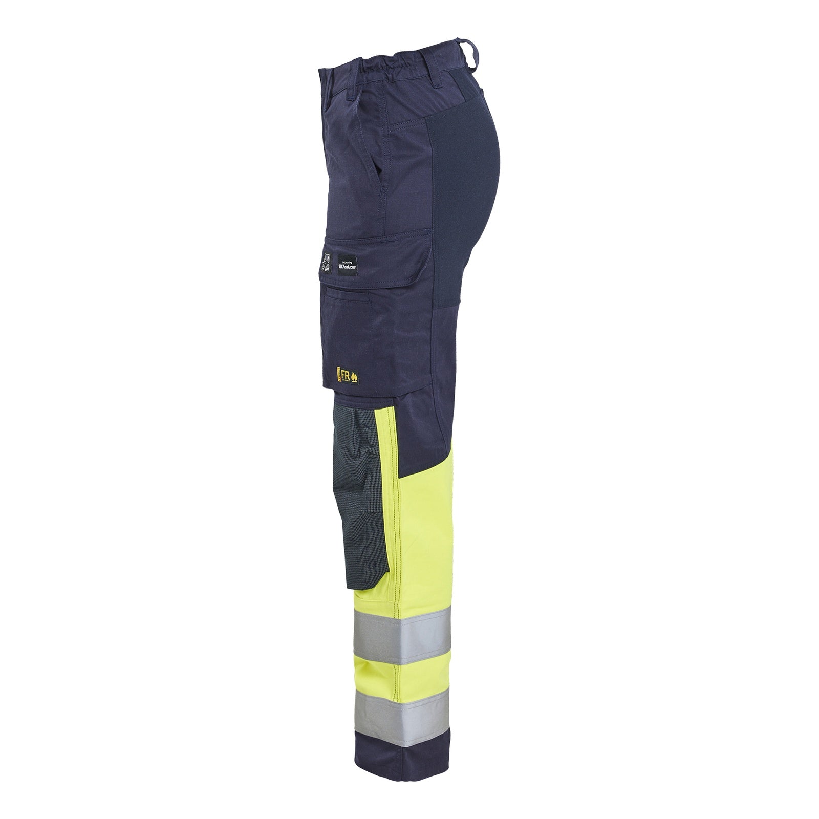 Blaklader BLAKLADER 71871512 | Women's Multinorm inherent trousers with stretch Hi Vis Reflective Work Trousers Women - Ripstop Fabric - 718715128933_CL