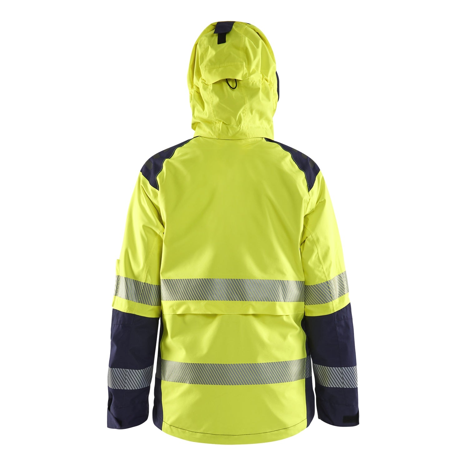 Blaklader BLAKLADER 44361987 Women’s Hi Vis Shell Jacket Hi Vis Reflective Shell Work Jacket WOMEN - Waterproof - 443619873389_3