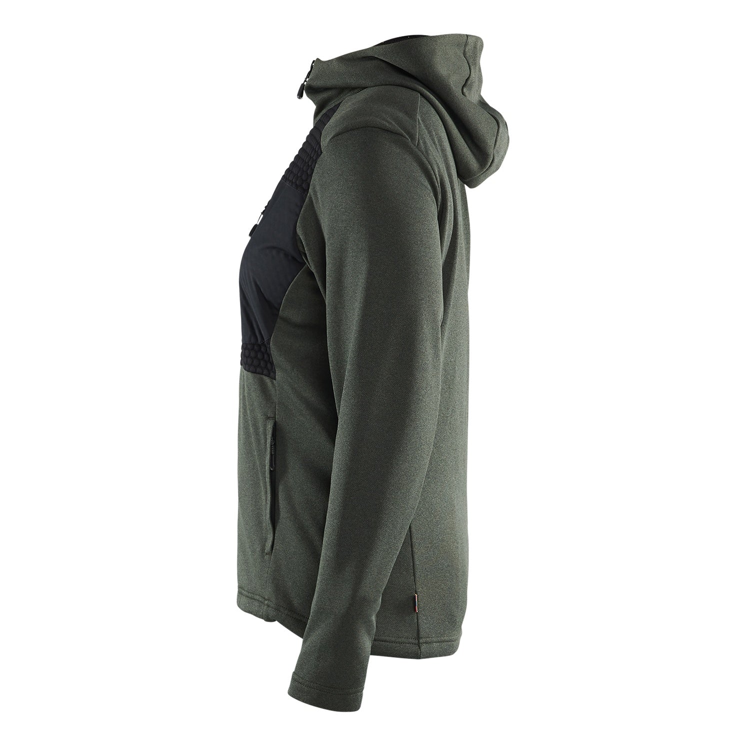 Blaklader BLAKLADER 35422533 WOMEN'S HOODIE WITH FULL LENGTH ZIP Work Jacket WOMEN - Pique Fleece - 354225334199_CL