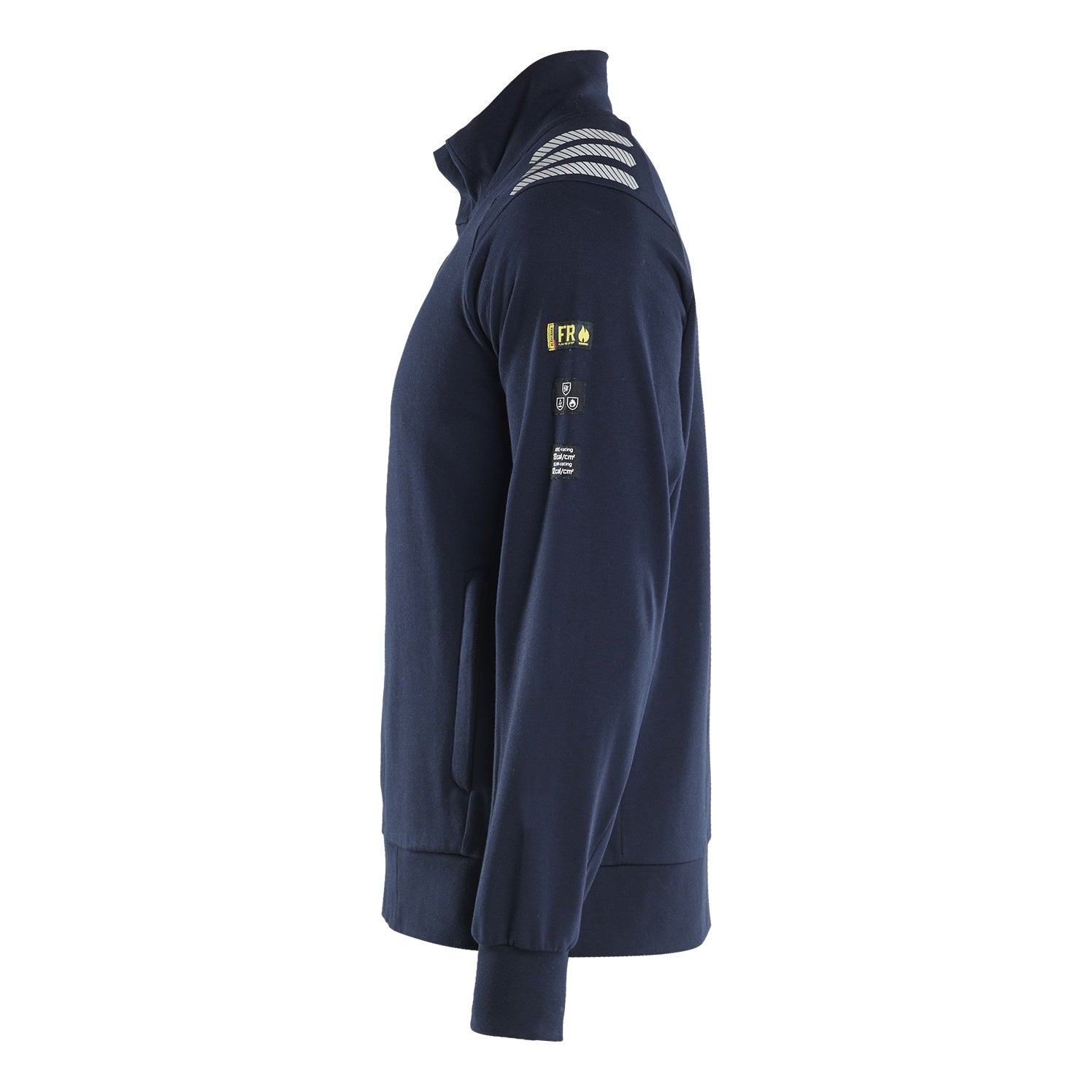 Blaklader BLAKLADER 34531762 Flame Resistant Sweatshirt With Full Zip Work Sweatshirt MEN - Flame Retardant - 345317628900_CL